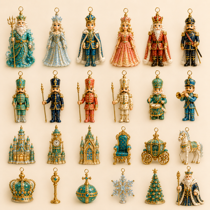 🔥2026 Royal Christmas Palace Luxury Countdown Gift Set