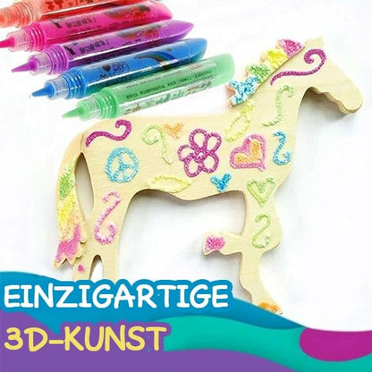🦘🎁IEY® 3D Relief Art Pen – Turn Flat Drawings Into Touchable 3D Art