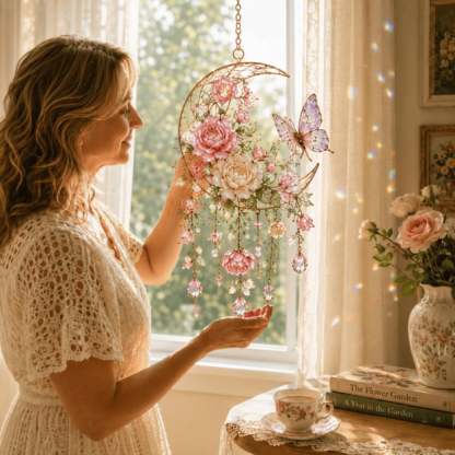 🔥Last Day 50% OFF - 🌸Crystal Garden Suncatcher