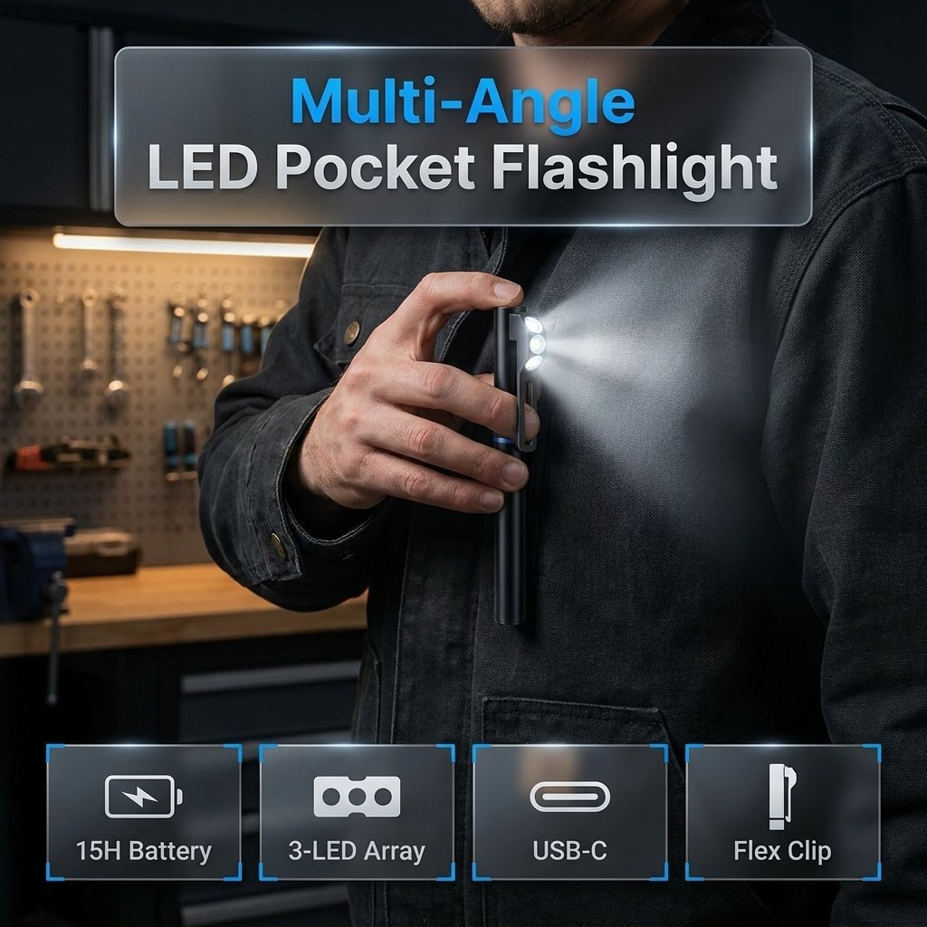 💡 Ultimate Hands-Free Wearable Safety Light