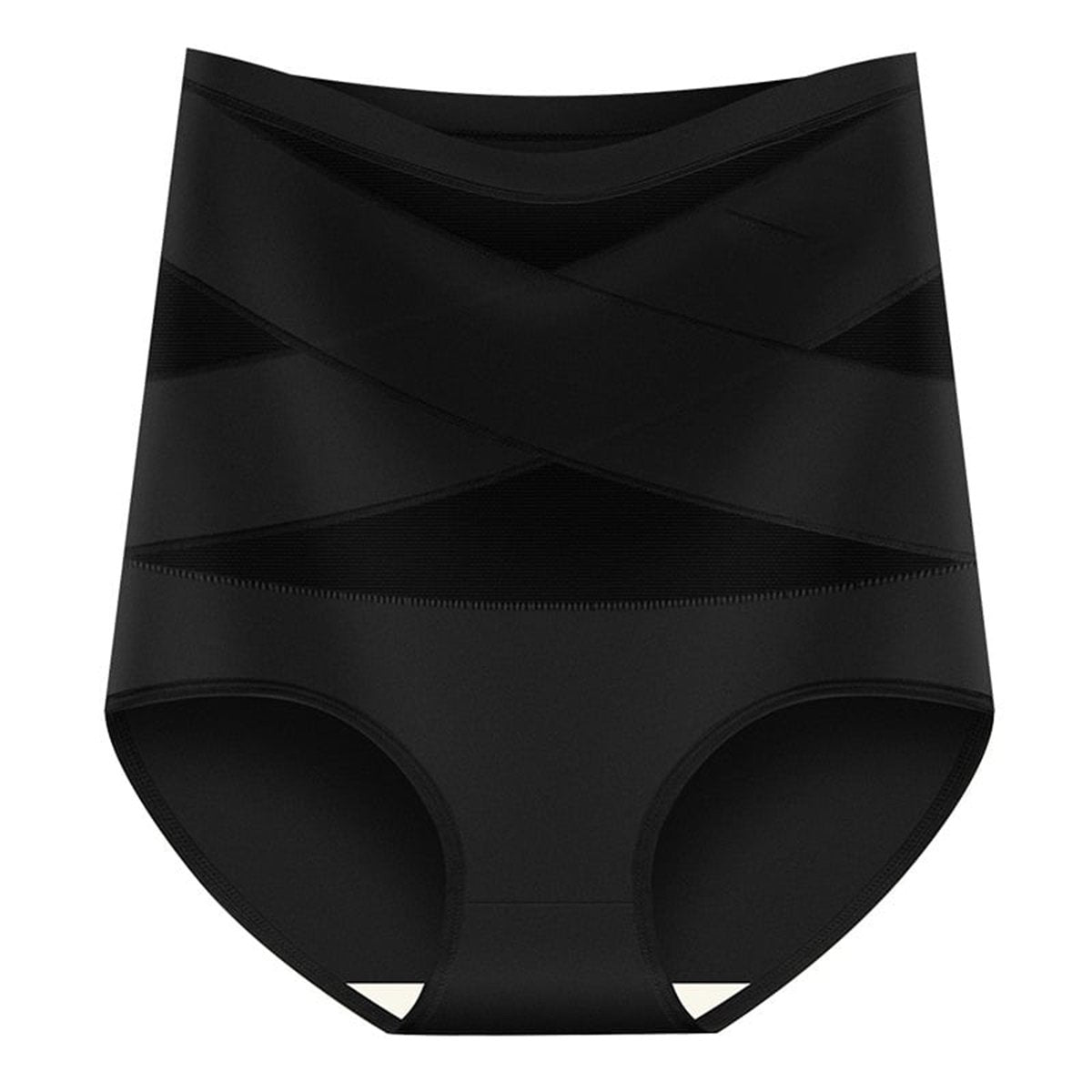 🔥🔥4-Pack High-Waisted Shapewear Briefs for Women – Nahtlose Miederhöschen aus Seidennetzgewebe, zum Abnehmen und Po-Liften – Atmungsaktive Unterwäsche für den Alltag