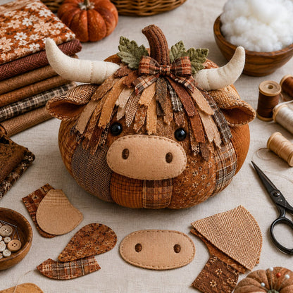 DIY Animal Pumpkin Sewing Kit
