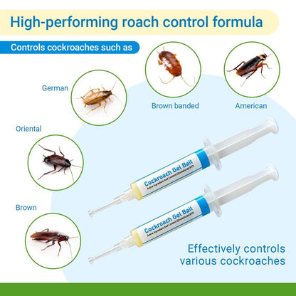 🔥Limited Time 50% Off✨2-Pack Cockroach Gel Bait Syringes