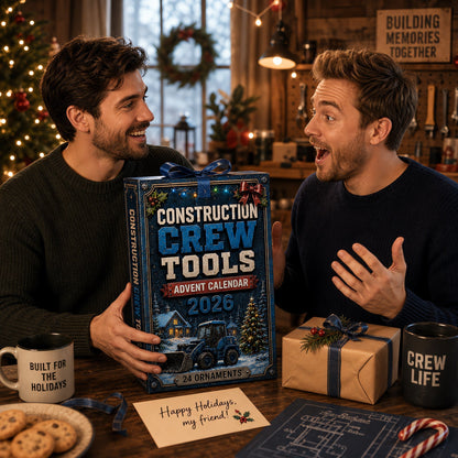 Construction Crew Tools Advent Calendar 2026 - 24-Day Festive Countdown