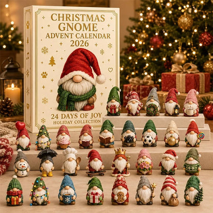 🧙 Gnome Advent Calendar 2026 – 24 Days of Whimsical Holiday Joy 🎁✨