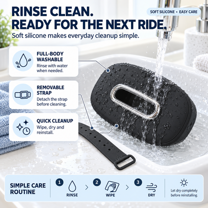 🚗 Keep Tissues Within Reach – Washable Silicone Car Headrest Tissue Holder