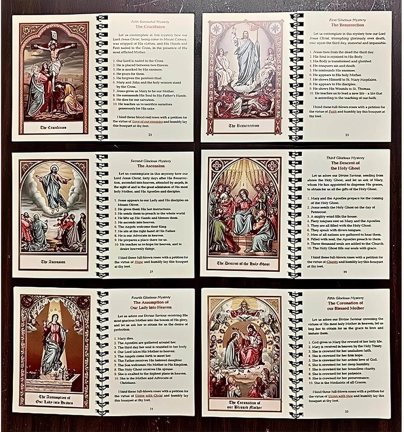 🔥 LAST DAY 50% OFF – 🙏 Pocket-Size Rosary Meditation Book | 15 Sacred Mysteries, Prayer Diagram, Complete Rosary Prayers & Lay-Flat 42-Page Guide ✝️