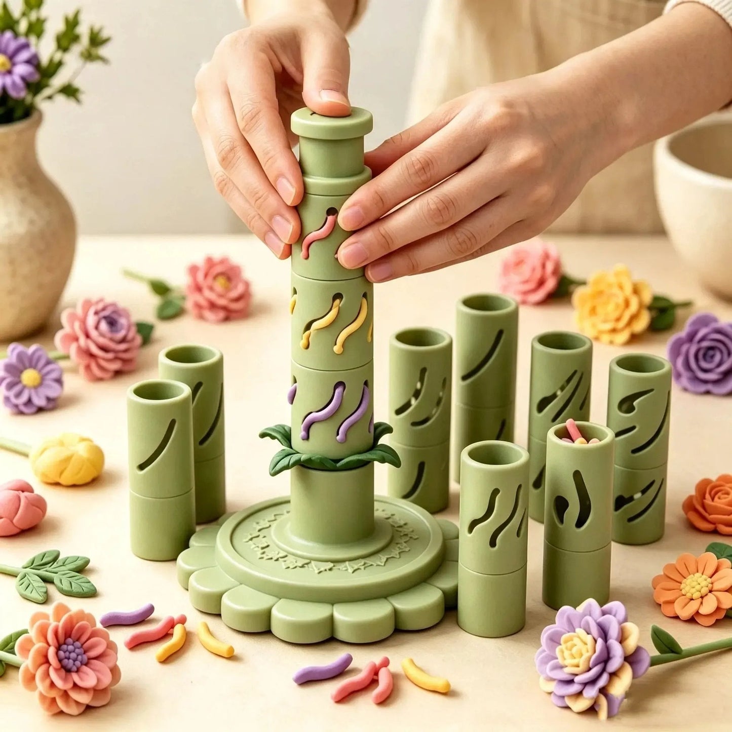 2026 Hot Sale🌸 Modular Clay Bloom Maker