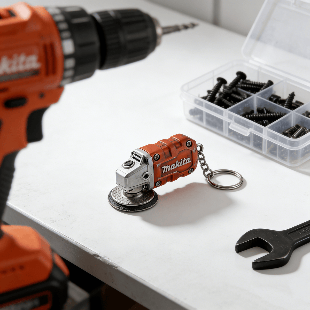 🛠️2-in-1 Makita-Inspired Mini Grinder: On-the-Go Smoothing Tool + Tool Enthusiast Collectible