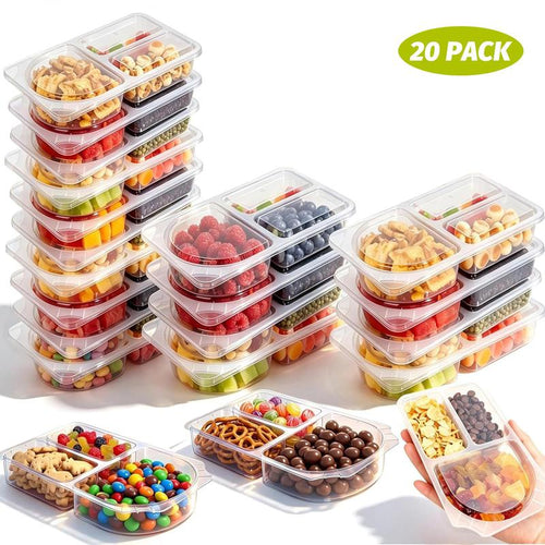 🍱20 Pack Reusable Snack Containers
