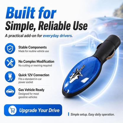 🚗 2026 New Upgrade FuelShark Device – Automotive Gas Saver for Cars & Trucks, Spill Saver