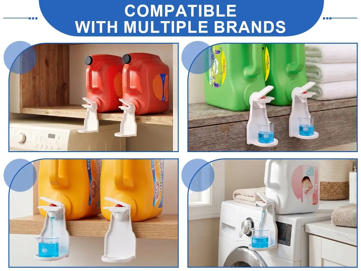 Laundry Detergent Dispenser Cup Holder