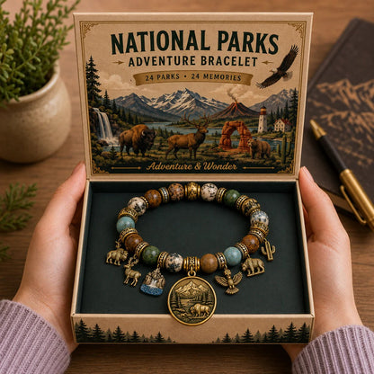 🔥 Last Day 69% OFF – 🏞️🙏 National Nature Park Faith Bracelet – Faith Meets Adventure