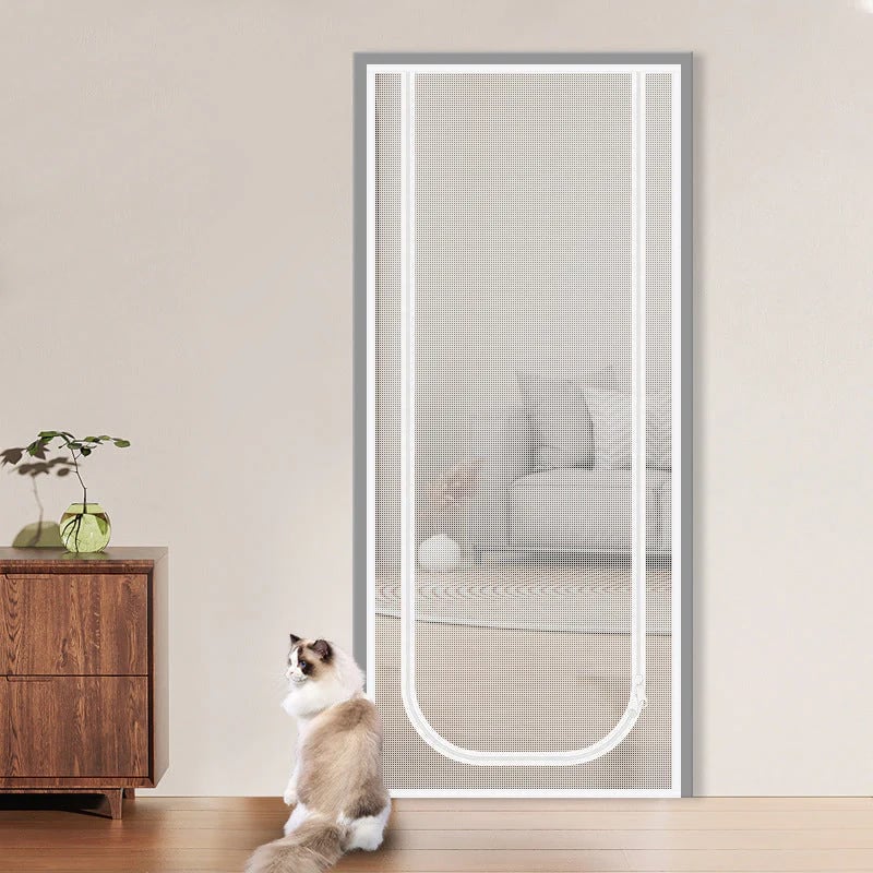 Pet-Friendly Mesh Screen Door