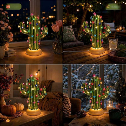 🌵 DIY Cactus Lamp – Endless Cozy Glow ✨