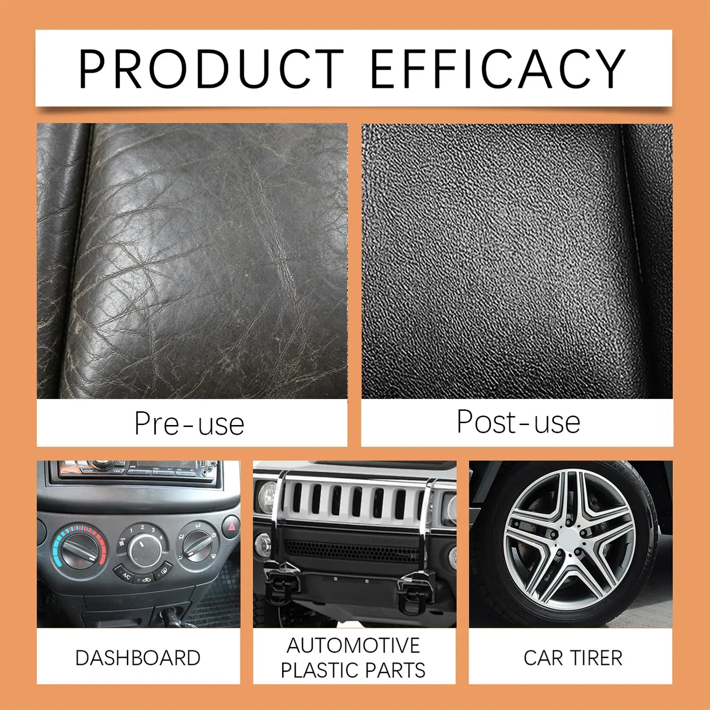🚗 Car Plastic Restorer | Bring Faded Trim Back to Black