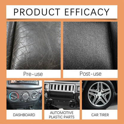🚗 Car Plastic Restorer | Bring Faded Trim Back to Black
