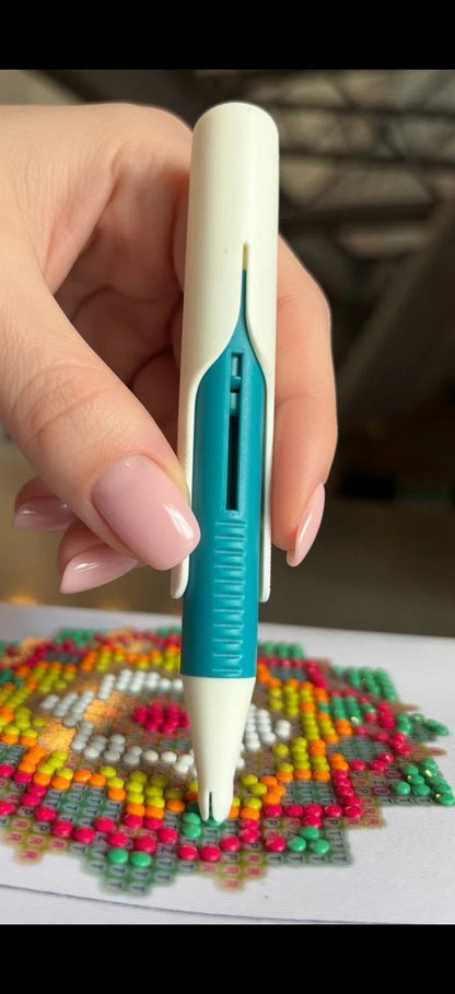 🔥Last Day 60% OFF 💎 Automatic Diamond Painting Bead dispenser | Wax-Free Round Drill Pen for Faster, Easier Crafting ✨
