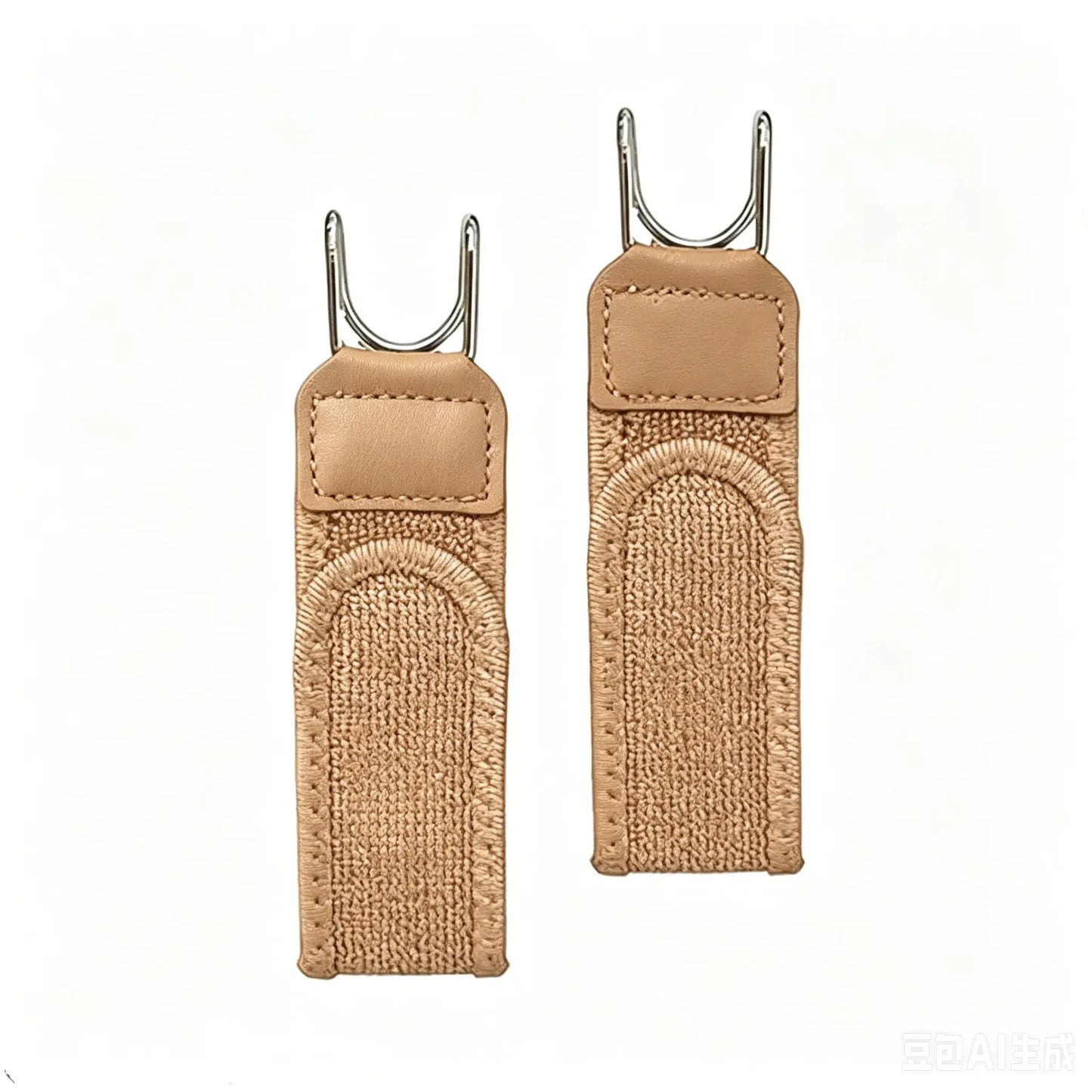 2PCS Adjustable Buckle-Free Elastic Belt, Invisible Metal Hook Waist Belt for Men & Women