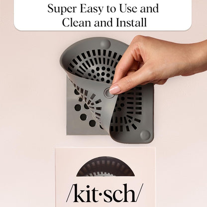 🏆75K+ SOLD!🚿 Silicone Hair Catcher for Shower Drains