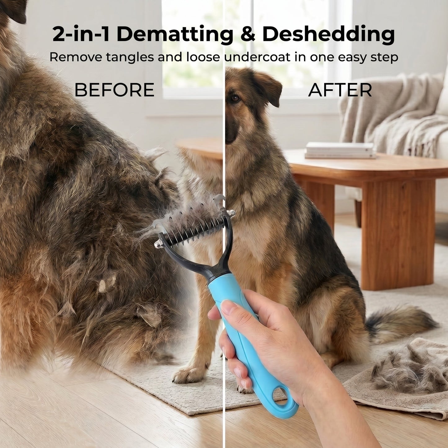 🔥HOT SALE 49% OFF🐱🐶Universal Pet Detangling Comb✨