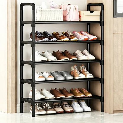 👟Multi-layer Shoe Storage Shelf | Sturdy· Stackable· Space-Saving