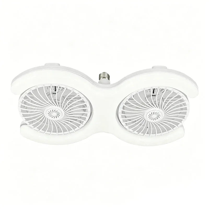 📢📢49% OFF !! ⏰Dual-Head LED Ceiling Fan with Light