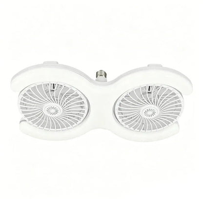 📢📢49% OFF !! ⏰Dual-Head LED Ceiling Fan with Light
