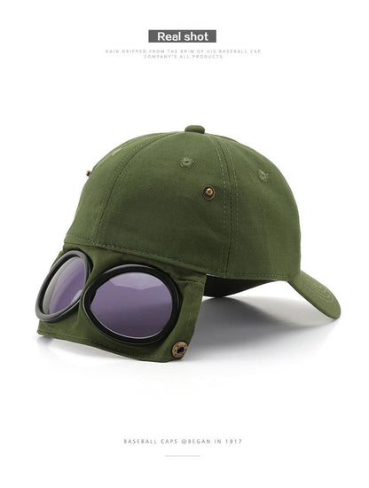 Men's Korean-Style Pilot Baseball Cap