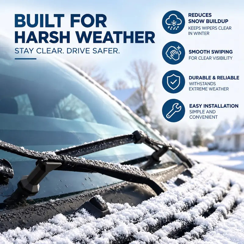 ❄️Wiper Anti‑Freeze Support Stoppers | Winter Car Snow Ice Protection
