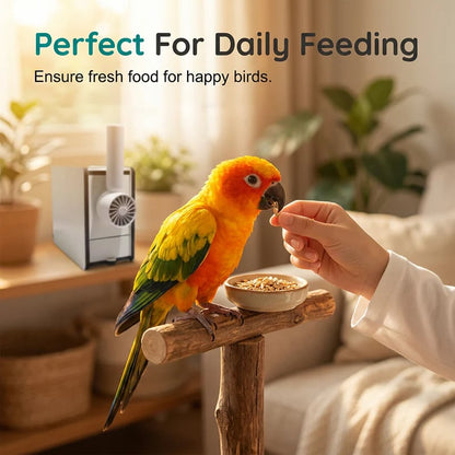⏰Rechargeable Bird Seed Shell Separator