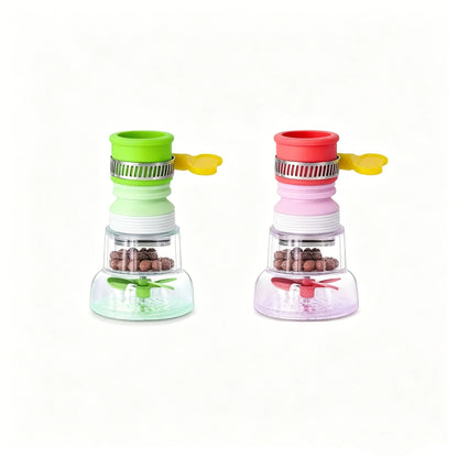 Rotatable Water Saving Tap Extender with Mineral Filter
