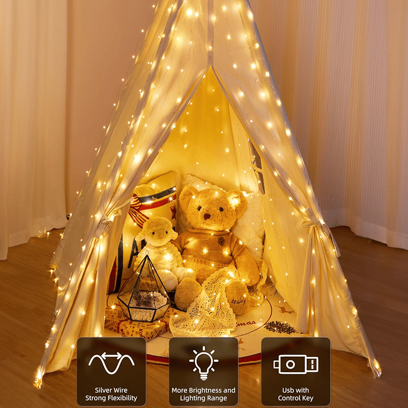 🎉Remote-Control Led Curtain Light