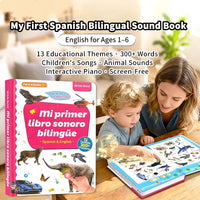 English&Spanish Bilingual Sound book