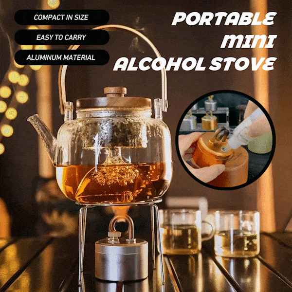 🎉LAST DAY 49% OFF -🔥High-Power Portable Mini Outdoor Spirit Burner & Alcohol Stove