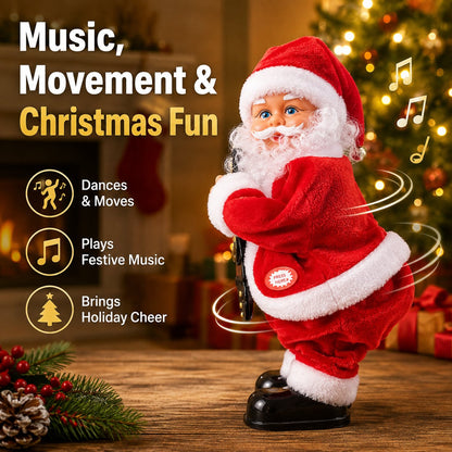 🎅 Dancing Santa Claus Toy with Music