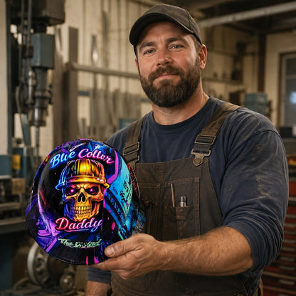 👷‍♂️🔥 Blue Collar Daddy Hydro-Dipped Hard Hat