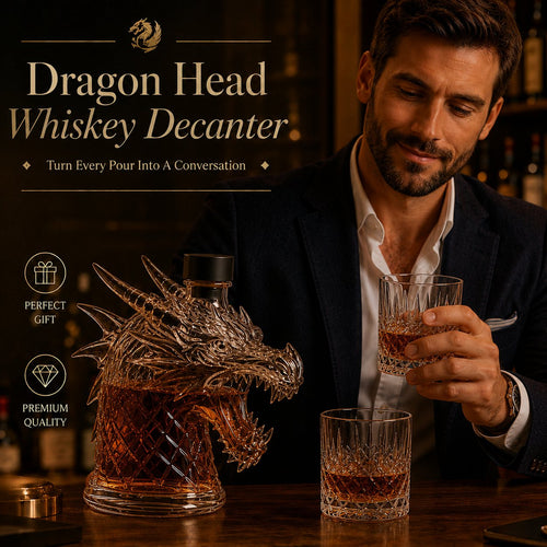 Dragon Head Whiskey Decanter🥃