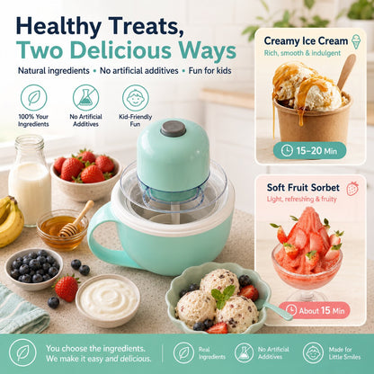 🔥LAST DAY 49% OFF - 🍦USB Family DIY Ice Cream Maker