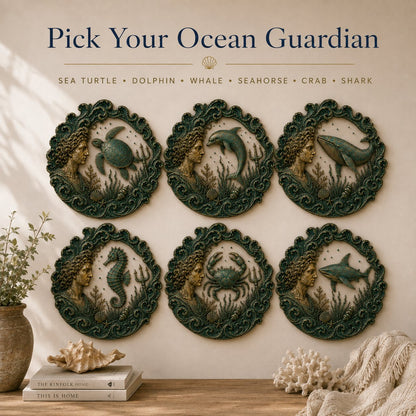 🌊 🔱Vintage Ocean Theme Wall Decor Collection  📦Buy 2 Free Shipping