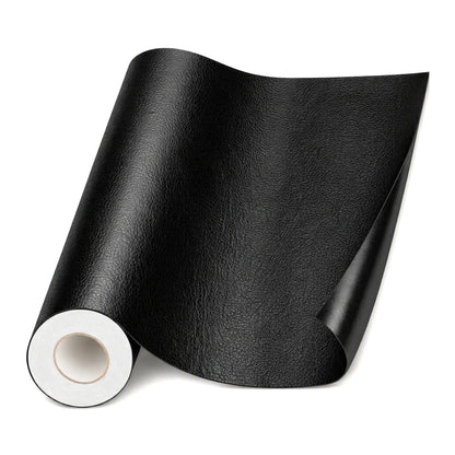Black Self-Adhesive Leather Repair Patch Roll