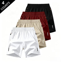 4-Pack (Black+Wine red+Khaki+White)