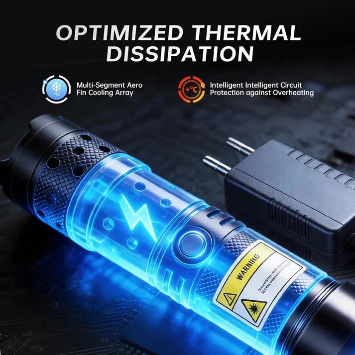 🔥 2026 New Design 120W 900-1100NM Powerful IR Laser Pointer