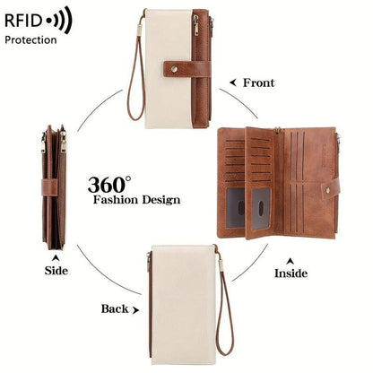 🔥Limited Time 49% Off🔥Women's RFID Blocking  Leather Wallet