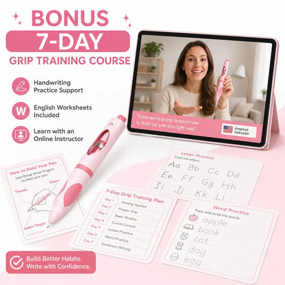 ✍️ Scientific 3-Finger Grip Trainer | Build Kids Good Handwriting Habits