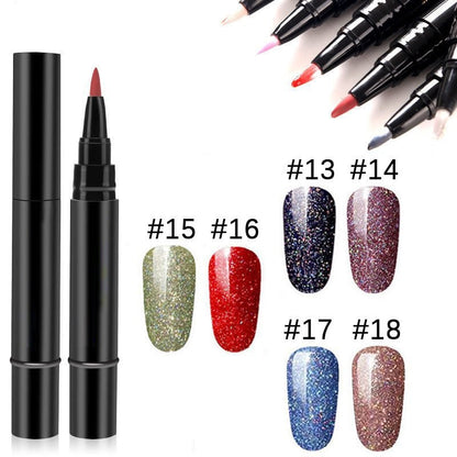 💅 Tijdelijke actie: 1+1 gratis✨ One Step Nagelgel Pen 🎨 Gratis draagbare mini UV-nagellamp 💡
