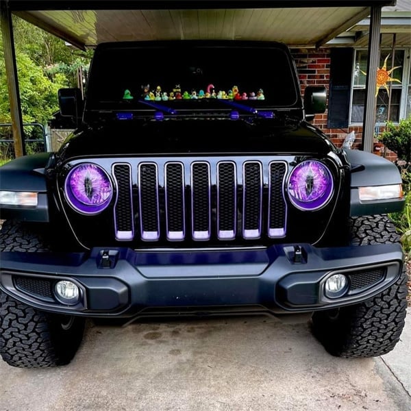 🔥 Last Day 50% OFF – Beast Eyes Headlight Decals (1 Pair)