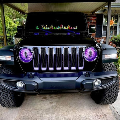 🔥 Last Day 50% OFF – Beast Eyes Headlight Decals (1 Pair)
