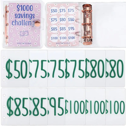 💰 Visual Savings Tracker | Achieve Your $1000 Saving Goal Easily ✅