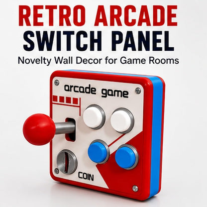 🎁Only $16.99 This Week🕹️ Retro Arcade Game Wall Switch Panel